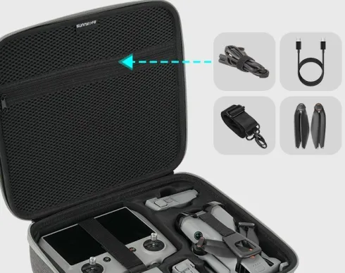 Draagtas Hardcase voor Lito 1 / Lito X1 / DJI Mini 5 Pro – Grote Opbergruimte