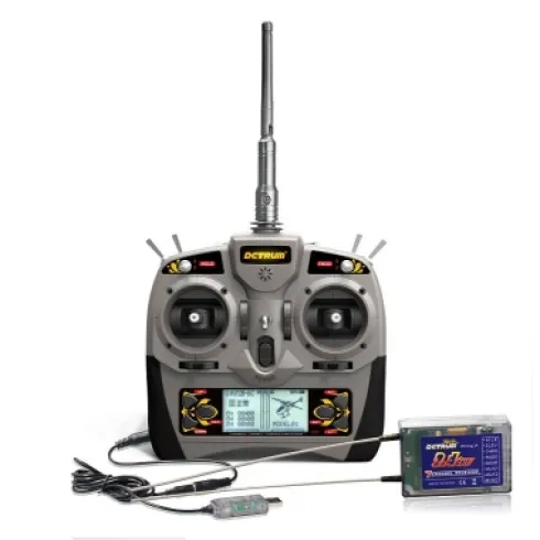 Dynam DETRUM GAVIN 6C 2.4 GHz zender & RXC7 ontvanger + USB kabel