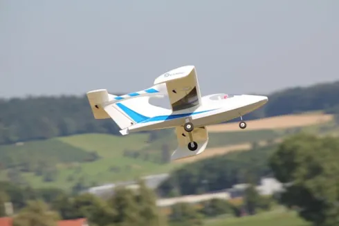 Dynam Seawind Blue brushless electro vliegtuig ARF