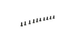 ECX Screw, M3, Flat Head, Binder Head (10) – ECX235004