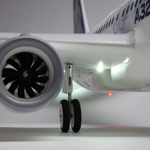 E-Flite Airbus A320neo Twin 64mm EDF BNF Basic with AS3X+ and SAFE Select