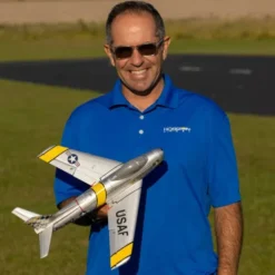 E-Flite UMX F-86 Sabre 30mm EDF Jet BNF Basic met AS3X en SAFE Select