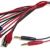 eTronix 4.0mm To Deans/Futaba/JST/Tami Ya/EC3/Trx/Diy Extra Wire – ET0280