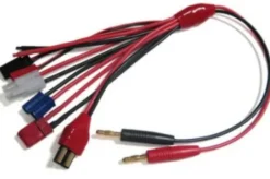 eTronix 4.0mm To Deans/Futaba/JST/Tami Ya/EC3/Trx/Diy Extra Wire – ET0280
