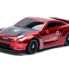 E-ZEE RC 1/43 Lighting GTR 4WD Drift Car met Gyroscoop – Rood