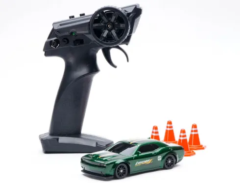 E-ZEE RC 1/43 Lighting Stinger 4WD Drift Car met Gyroscoop – Groen