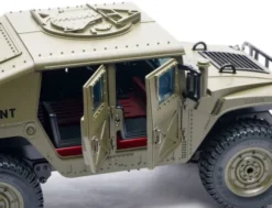 E-ZEE RC 1/16 4WD RC Hummer Military Truck Groen