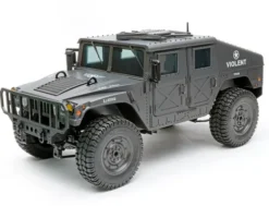 E-ZEE RC 1/16 4WD RC Hummer Military Truck Zwart
