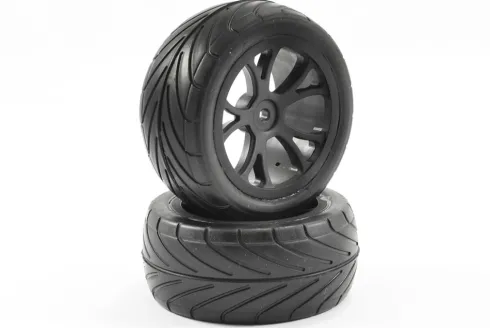 Fastrax 1/10 Arrow Buggy Banden Achterkant Zwart – Verpakt per 2 stuks
