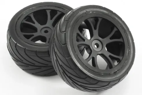 Fastrax 1/10 Arrow Buggy Banden Achterkant Zwart – Verpakt per 2 stuks