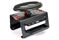 Fastrax deluxe aluminium roterende autostandaard – Zwart
