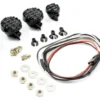 FASTRAX LIGHT SET w/LED LENSES WIRE CONNECTOR 4PC – ROUND