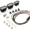 FASTRAX LIGHT SET w/LED LENSES WIRE CONNECTOR 4PC – RECTANGLE
