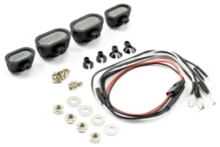 FASTRAX LIGHT SET w/LED LENSES WIRE CONNECTOR 4PC – RECTANGLE