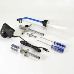 Fastrax Nitro Starter Set met 3000mah Glow Starter ideaal voor 1/10 en 1/8 RC nitro auto’s!