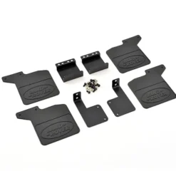 FASTRAX TRX-4 RUBBER MUDFLAPS & ALLOY MOUNTS FOR DEFENDER