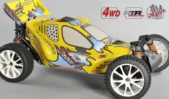 FG Leopard 4 Sports-Line 4WD Brandstof 2-takt RC auto RTR in de kleur wit