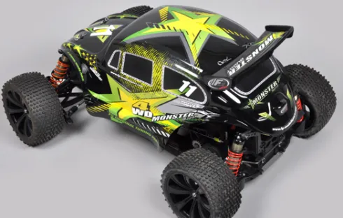FG Monster Buggy 4WD 26cc 2-takt brandstof RC auto ARTR (zonder elektronica)