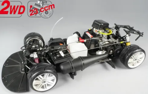 FG Sportsline 2WD-465 Porsche GT2 ongespoten body RTR