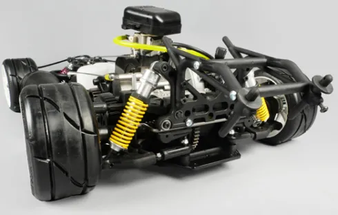 FG Sportsline 2WD-465 Porsche GT2 ongespoten body RTR