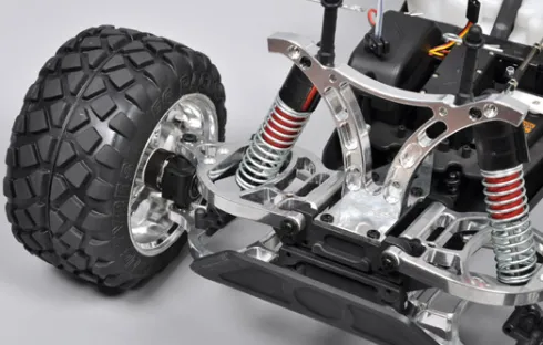 FG Stadium Truck Limited 2WD 27cc – Body Wit met allu draagarmen zowel voor als achter luxe versie!!