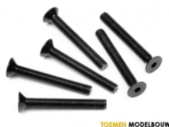 FLAT HEAD SCREW M5x40mm HEX SOCKET 6pcs – HPI94737