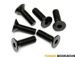 FLAT HEAD SCREW M5x16mm HEX SOCKET 6pcs – HPI94730
