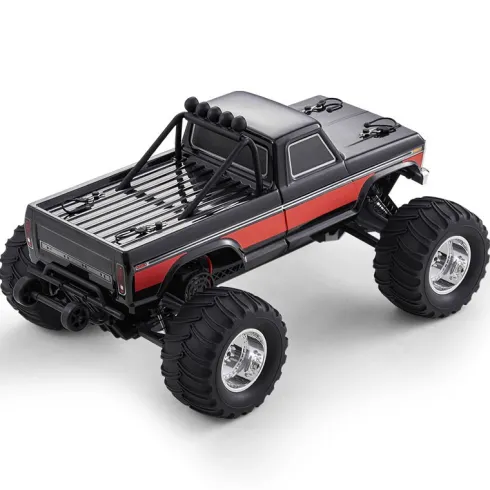 FMS 1/10 Ford F100 Monster truck RTR Zwart compleet met lipo accu en lader