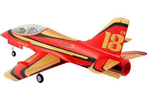 FMS 1/10 Jet 90mm EDF Avanti PNP “18th anniversary edition” Rood (Versie 2025)