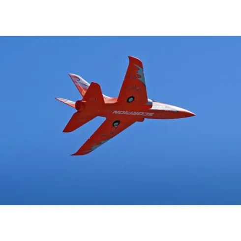 FMS Jet 90mm EDF Super Scorpion Orange PNP kit with reflex system (versie 2022)