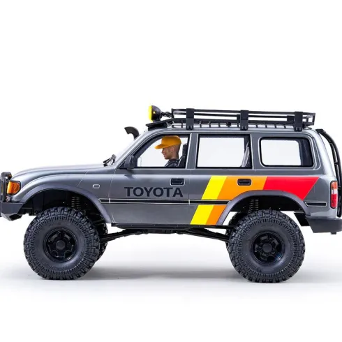 FMS 1/10 Toyota Land cruiser 80 FCX10 scaler ARTR kit (RS version) Grijs