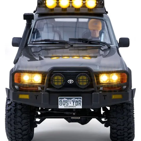 FMS 1/10 Toyota Land cruiser 80 FCX10 scaler ARTR kit (RS version) Grijs