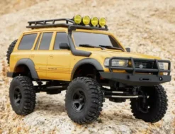 FMS 1/18 Toyota LC80 FCX18 scaler RTR car kit – Yellow