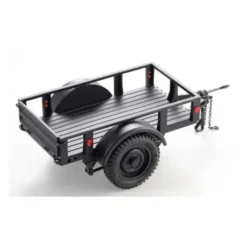 FMS 1/18 – 1/12 Utility trailer C Zwart