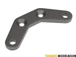 FRONT UPPER BRACE 6x60x4mm GUNMETAL – HPI102159