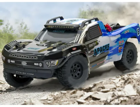 FTX Apache 1/10 Brushless Trophy Truck RTR – Blauw