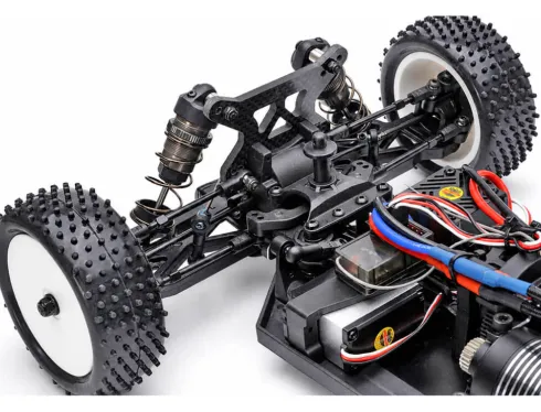 FTX B4X 1/10 4WD 3S Brushless Race Buggy RTR 80 km/h zonder accu en lader – Roze/Zilver