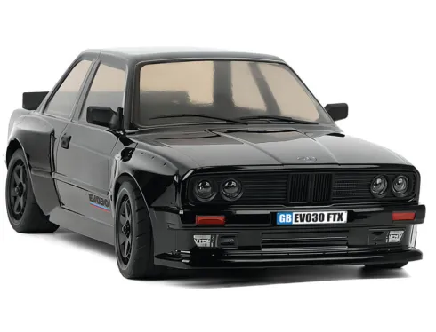FTX EVO30 1/10 Brushless Street Car RTR Zwart compleet met lipo accu en lipo lader