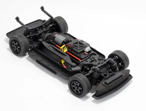 FTX EVO30 1/10 Brushless Street Car RTR Zwart compleet met lipo accu en lipo lader