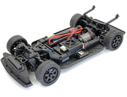 FTX EVO30 1/10 Brushless Street Car RTR Zwart compleet met lipo accu en lipo lader
