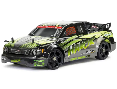 FTX Havok 1/14 4WD Electro Drift Truck RTR – Geel