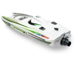FTX HydroCat Brushless 3S RC Turbojet Speedboot 40 cm Wit compleet met 3S 11,1V 2000mAh Li-ion batterij en lader – 30 km/h