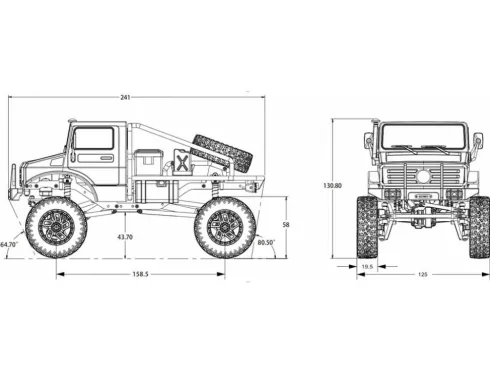 FTX 1/18 Outback Mini XP Trail Unitrak RTR – Groen