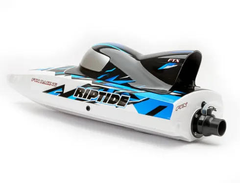 FTX Riptide Turbojet Brushless RC Speedboot 41 cm – Blauw