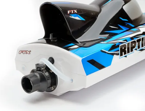 FTX Riptide Turbojet Brushless RC Speedboot 41 cm – Blauw