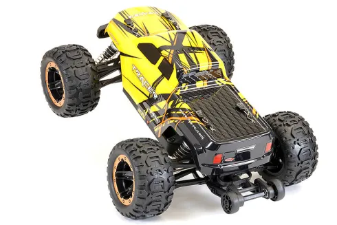 FTX Tracer 1/16 4WD Brushless Electro Monster Truck RTR – Geel