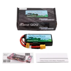 Gens Ace Adventure G-Tech 2200mAh 3S 11.1V 60C LiPo Accu met XT60-connector
