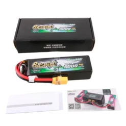 Gens Ace G-Tech Bashing Series 5000mAh 14.8V 60C 4S1P Lipo Batterij – XT90 stekker (Versie 2024)