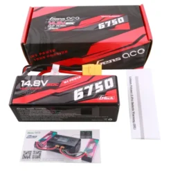 Gens Ace G-Tech Hardcase 6750mAh 14.8V 60C 4S LiPo Accu met XT90 Stekker