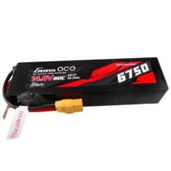 Gens Ace G-Tech 6750mAh 14.8V 60C-120C 4S2P Lipo Batterij (PC Hardcase) – XT90 stekker (Traxxas X-Maxx 8S / Traxxas XRT 8S)